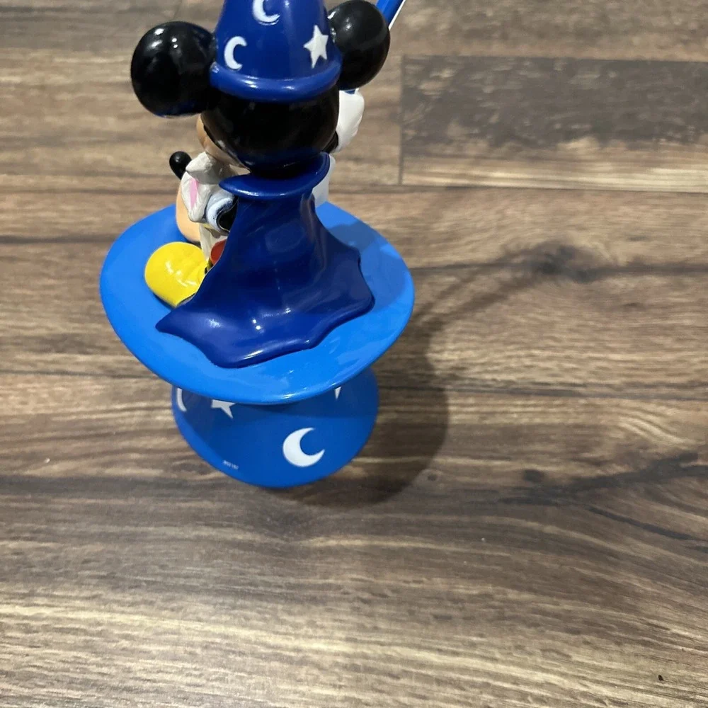 Vintage Ringling Bros. Mickey Mouse & Pluto Fantasia Water Bottle Heavy‎ Plastic
